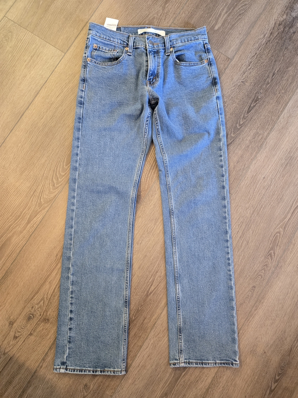 Signature Straight-Leg Men’s Jeans - Light Blue